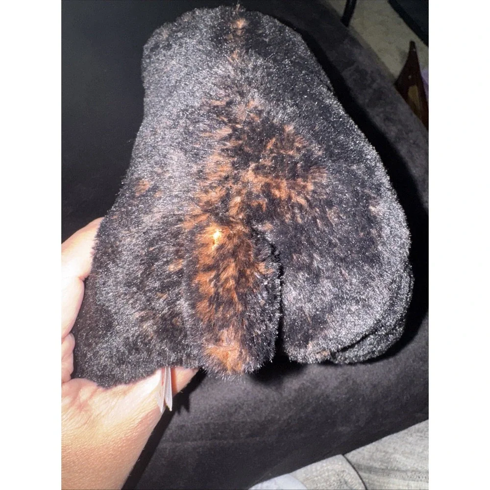 TY Classic‎ Kodi Dark Brown Bear Beanie Missing Ty Ear Tag 10